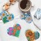4 Pcs Diamond Painting Bookmarks – DIY Corner Bookmarks for Adults, Heart & Flower Design, Diamond Dot Art Kits for Beginners, Paint by Diamonds Crafts Gift for Women & Girls
